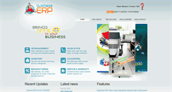Desktop Screenshot of businesserp.biz