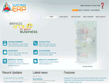 Tablet Screenshot of businesserp.biz